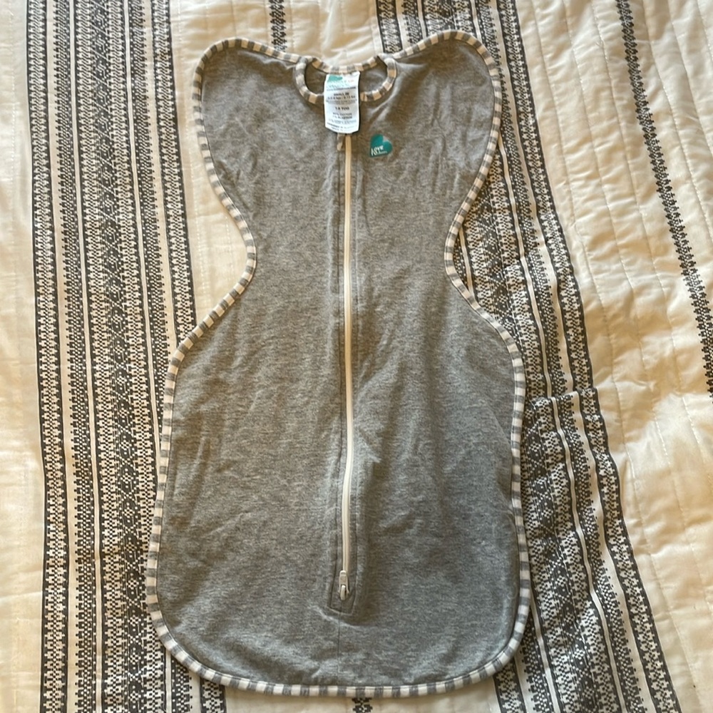 Love to Dream Gray Swaddle